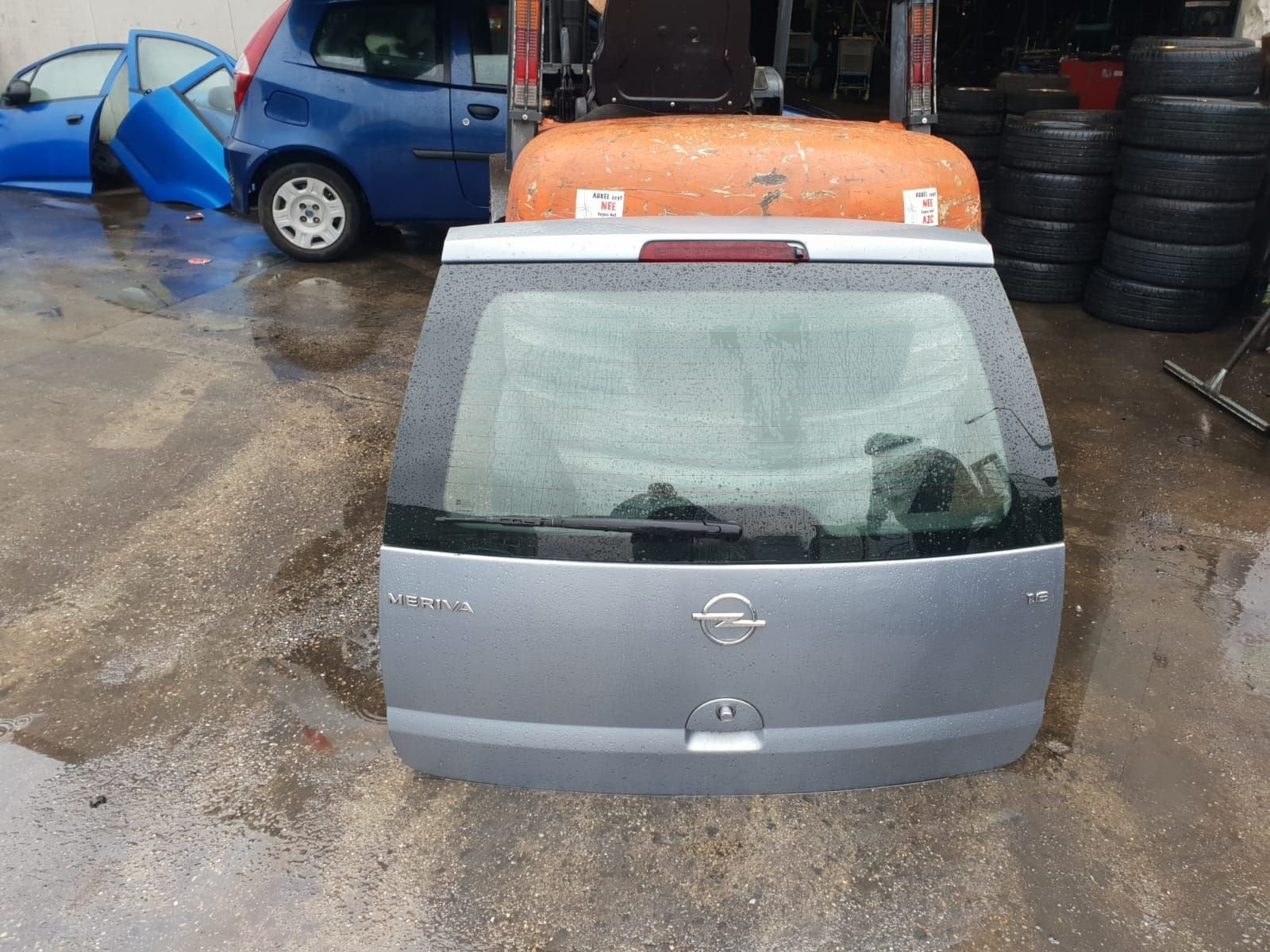OPEL MERIVA A ACHTERKLEP KLEURCODE Z163, Gebruikt, -, Ophalen of Verzenden, Achter