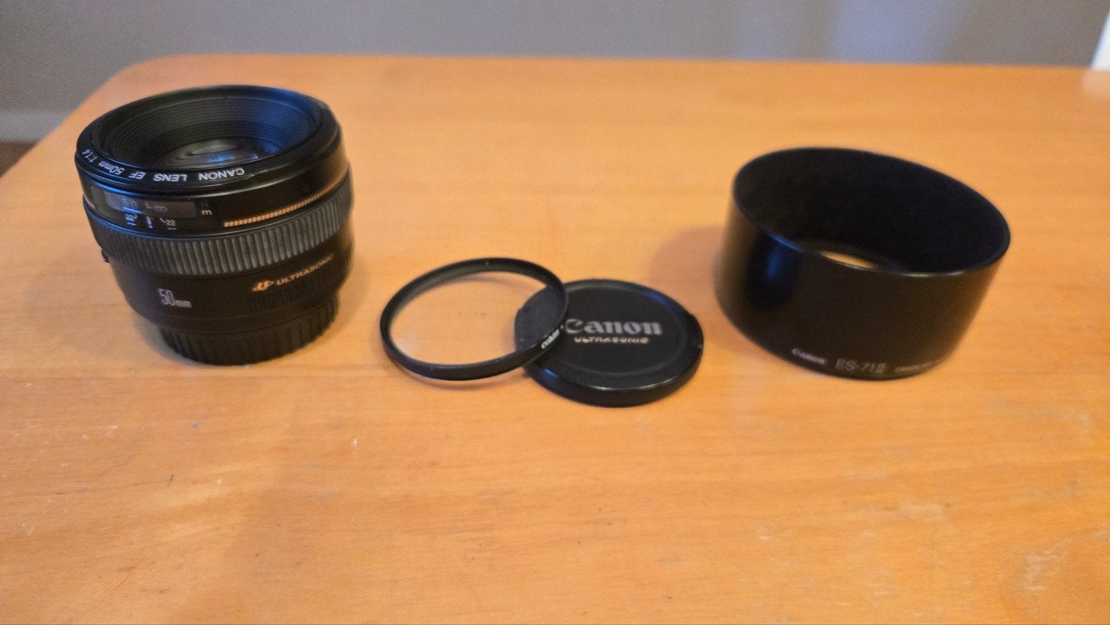 Canon ef 50mm 1.4, Gebruikt, Canon, Autofocus, Ophalen of Verzenden