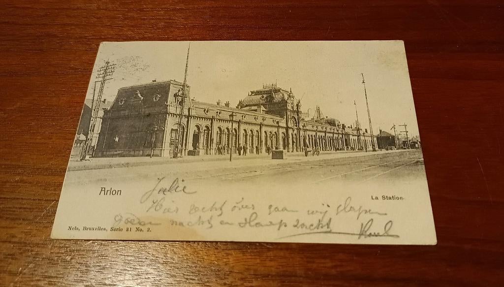 Arlon, la gare, Enlèvement ou Envoi