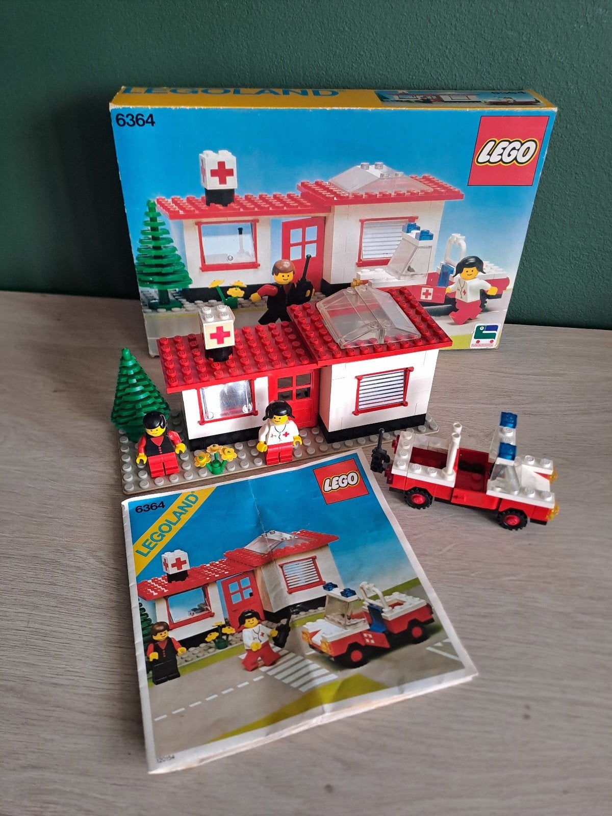 Vintage Lego 1980 6364 Paramedic Unit, Kinderen en Baby's, Ophalen, Lego, LEGOLAND