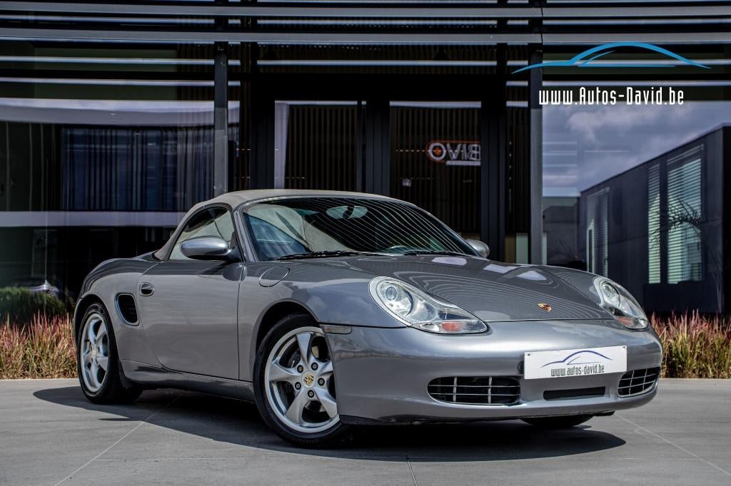 Porsche Boxster 986 2.7i Tiptronic/Hardtop/Historique, Autos, Porsche, Cuir, Argent ou Gris, Achat, 155 kW