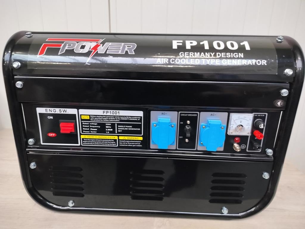 Stroomgroep Fpower aggregaat 3,5 KW, koperen spoel. Nieuw!!, Ophalen, Nieuw