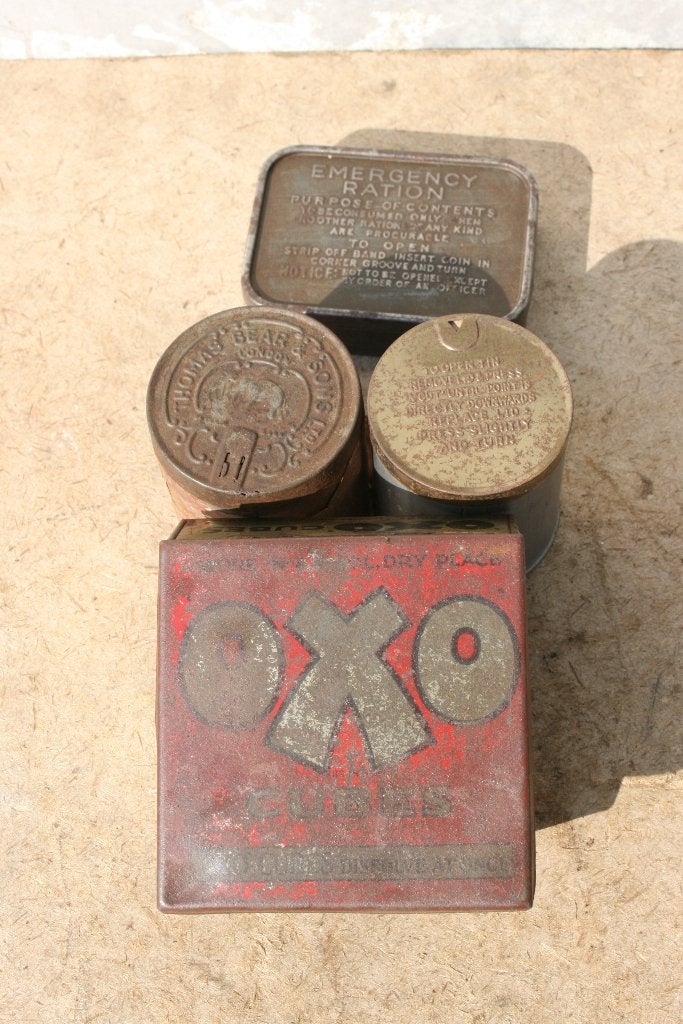 Lot GB Ration Cigarettes Gamelle OXO Tommy D-Day 44 WW2, Collections, Enlèvement ou Envoi, Autres
