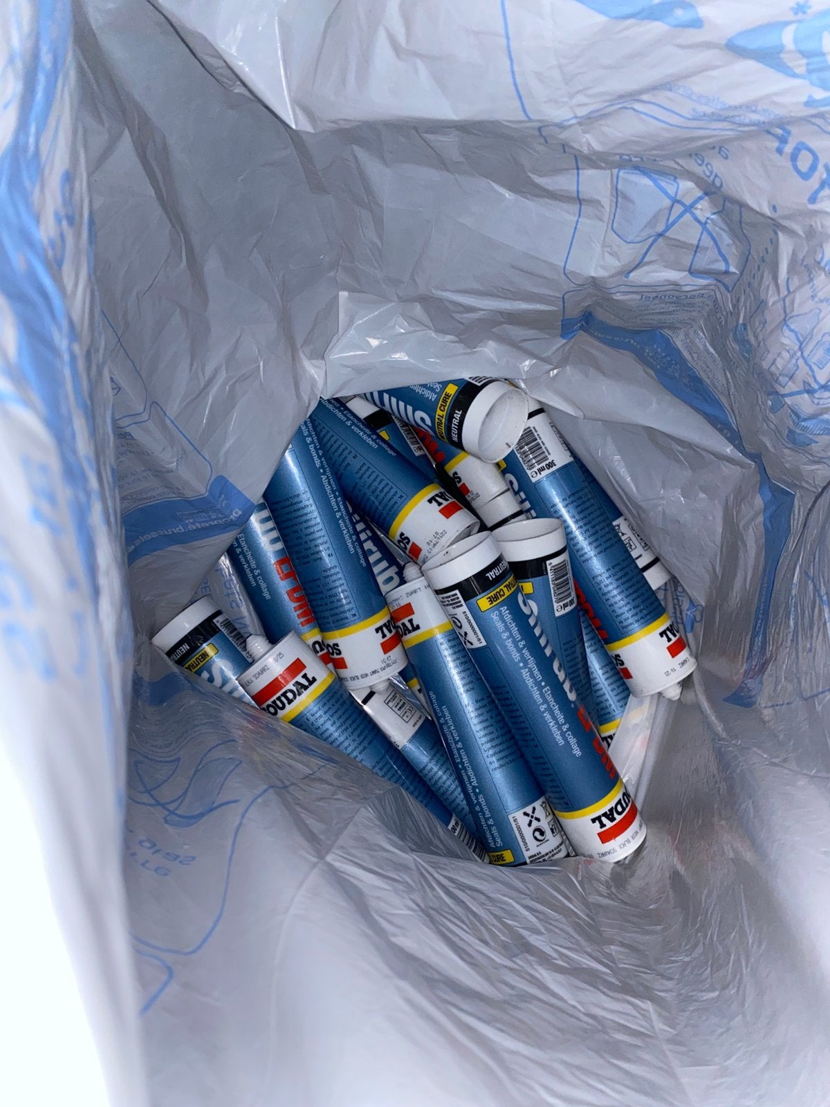 16 bussen Soudal Silirub EPDM, Ophalen, Nieuw