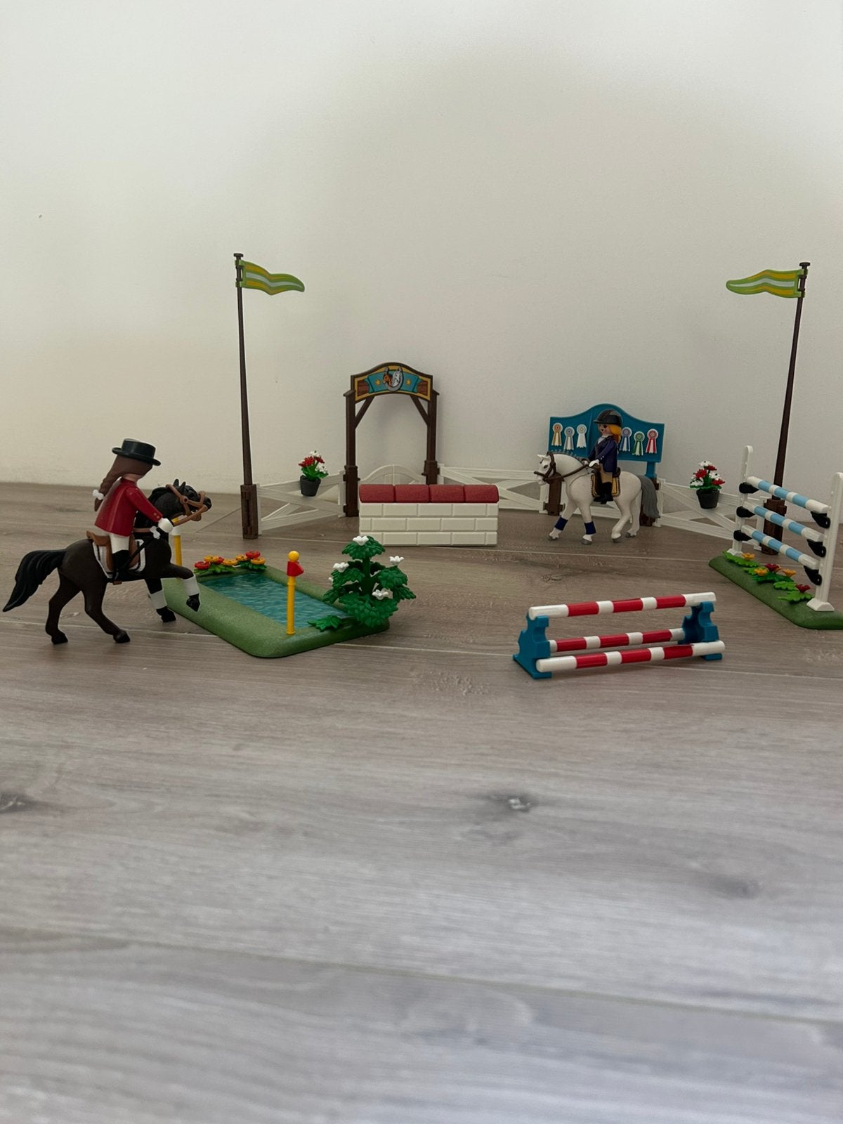 Playmobil country paardenwedstrijd 6930, Gebruikt, Complete set, Ophalen of Verzenden, Country