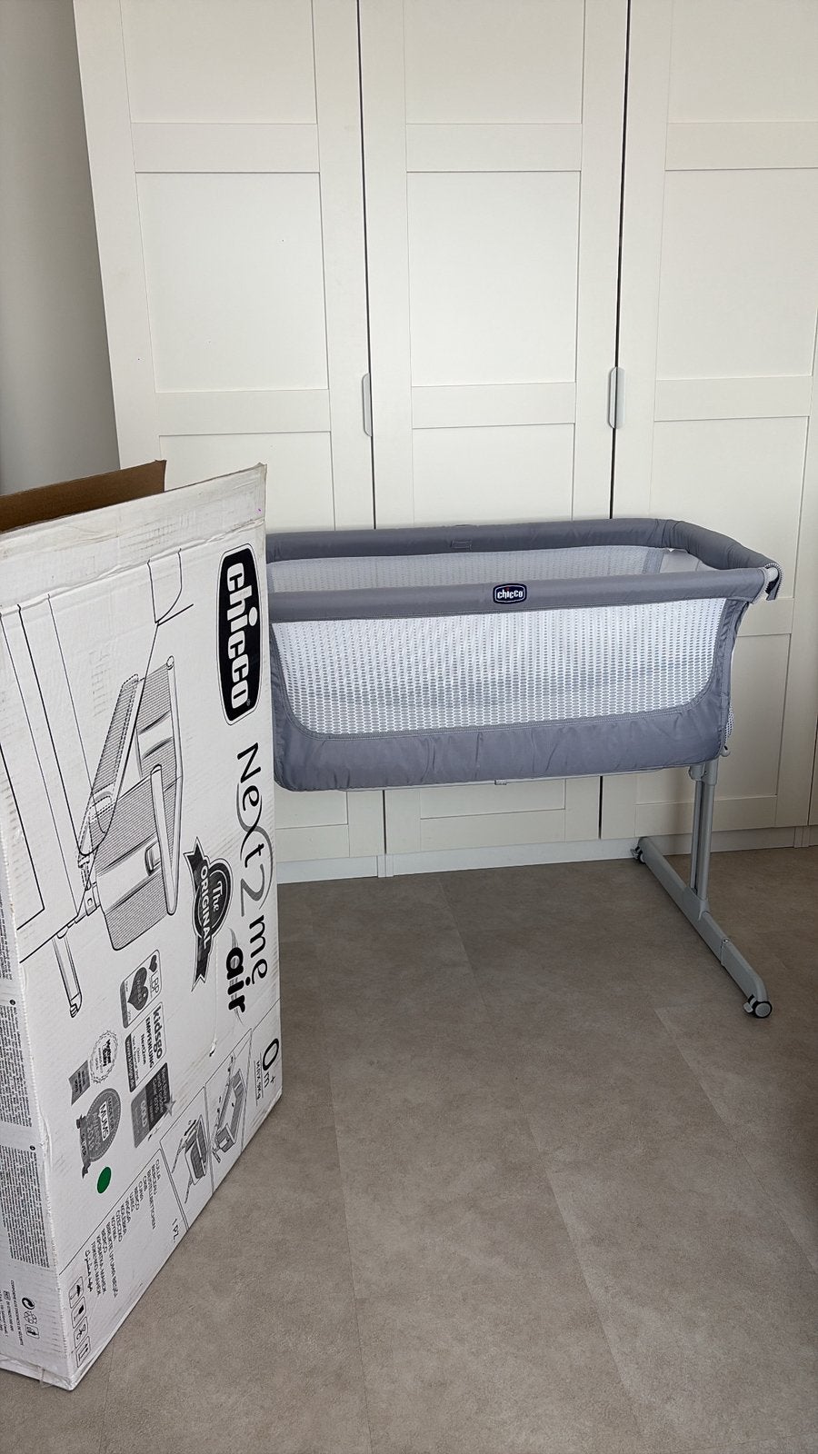 Chicco Co-sleeper Next 2 me, Enlèvement, Comme neuf