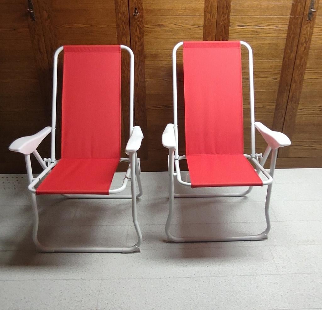 2 plooibare camping stoelen, Ophalen