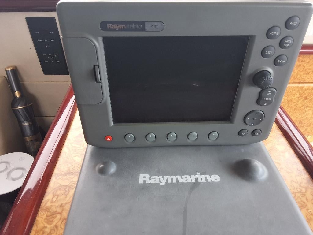 RAYMARINE C80, Enlèvement ou Envoi, Utilisé, Traceur de carte ou Détecteur de poisson