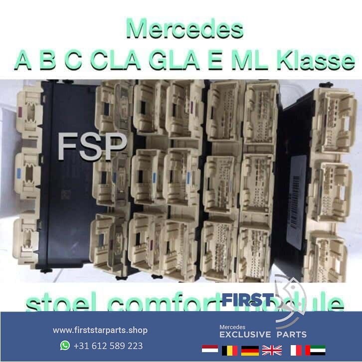 Comfort stoelmodule Mercedes W176 W246 W117 W205 W156 W213 >, -, Utilisé, -, -