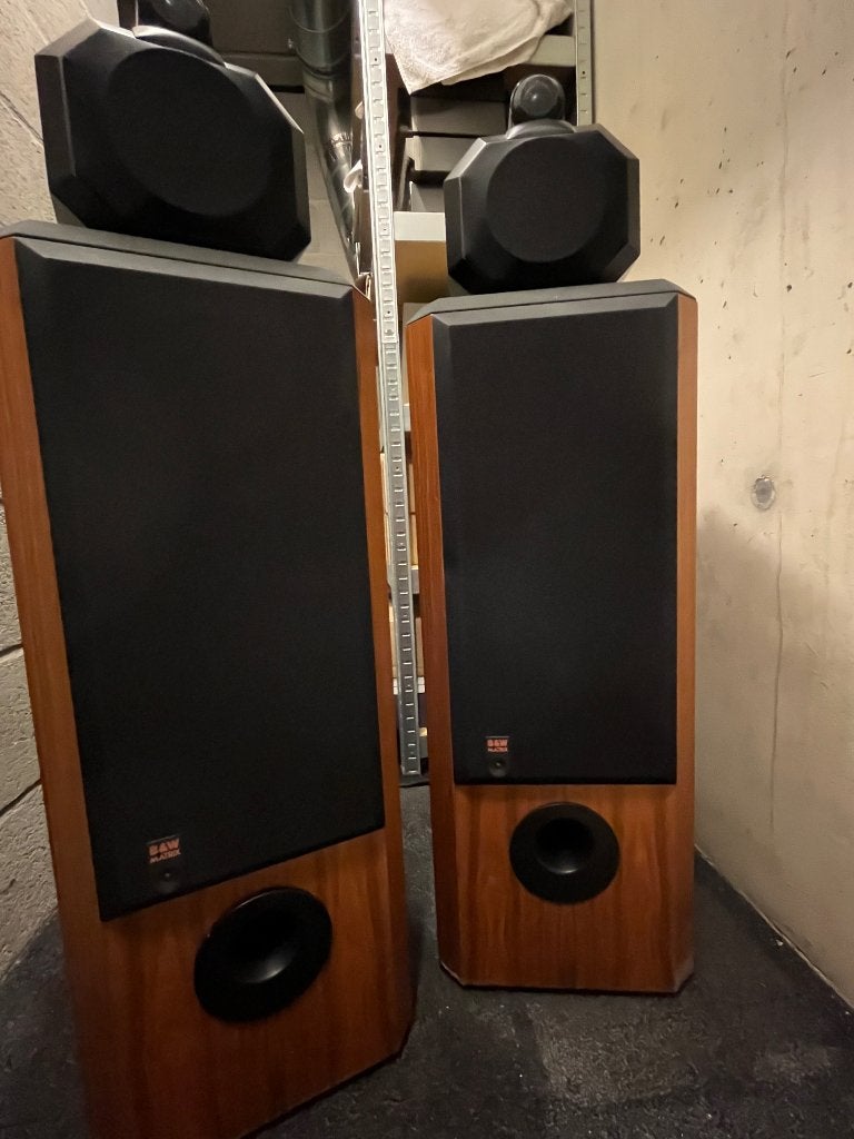 Boxen Bower&Wilkins, Ophalen, Stereo speakers, Zo goed als nieuw, Bowers & Wilkins (B&W)