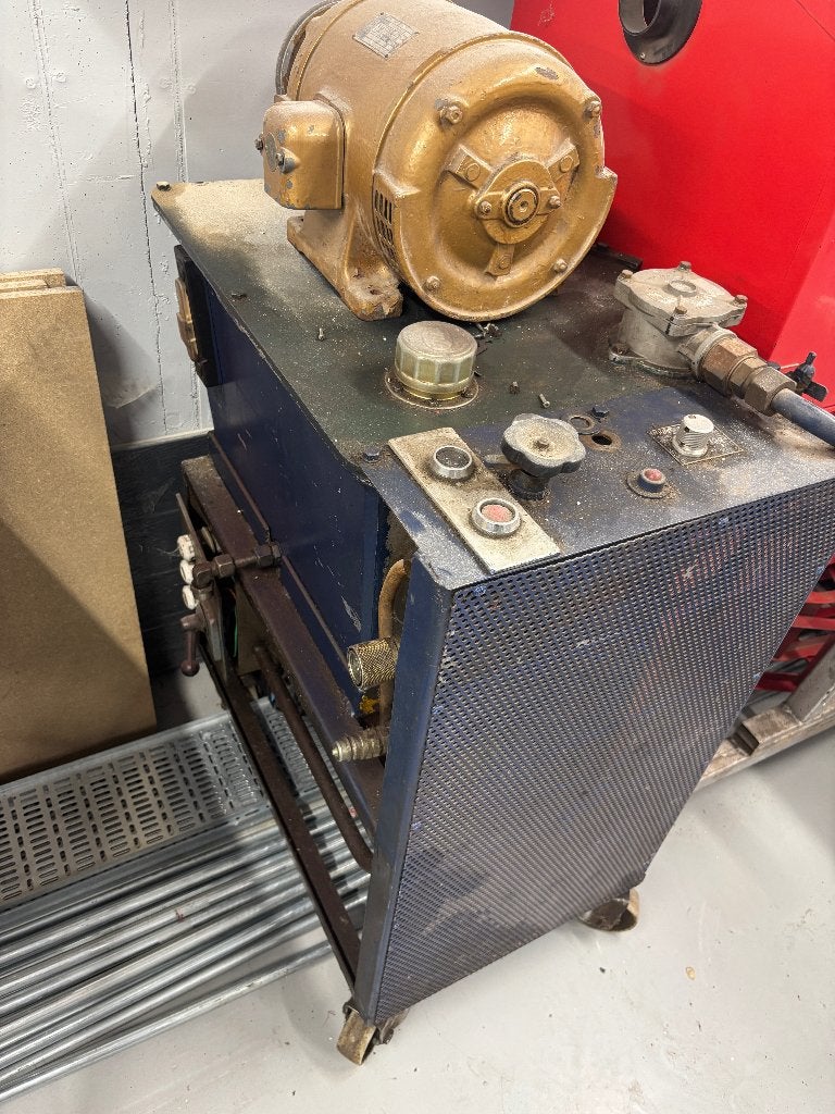 hydraulische unit met werkplaatspers en steun, Doe-het-zelf en Bouw, Ophalen, Gebruikt