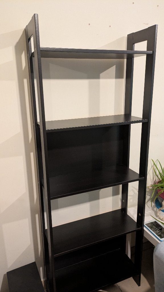 Étagère noire, Maison & Meubles, Enlèvement, Comme neuf
