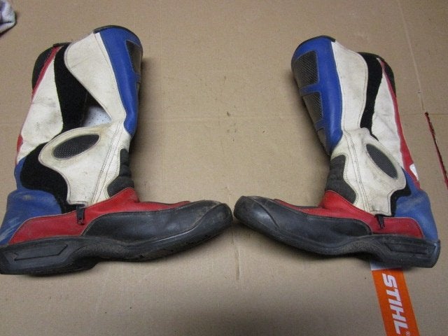 Bottes de moto MQP en kevlar taille 44 (version course), Motos, Enlèvement ou Envoi, Seconde main, Bottes, MQP