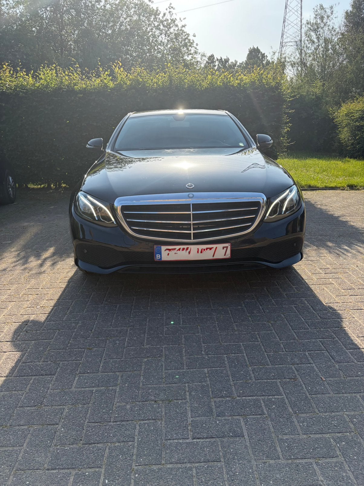 Mercedes E220d, Auto's, Mercedes-Benz, Automaat, Zwart, Leder, 5 deurs