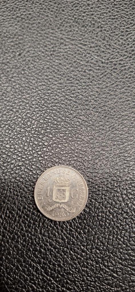 1#    Nederlandse Antillen 1 gulden 1980, Ophalen of Verzenden