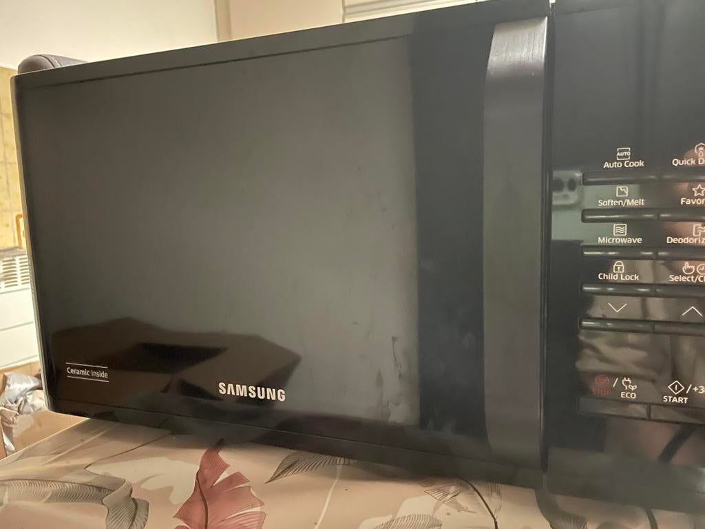 Samsung microgolf, Ophalen, Zo goed als nieuw