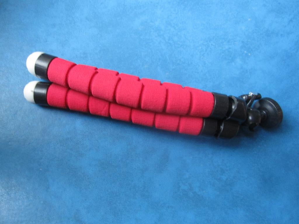 Statief Voor Telefoon - Tripod Rood - Flexibel (nieuw), Nieuw, Minder dan 150 cm, Met balhoofd, Ophalen of Verzenden
