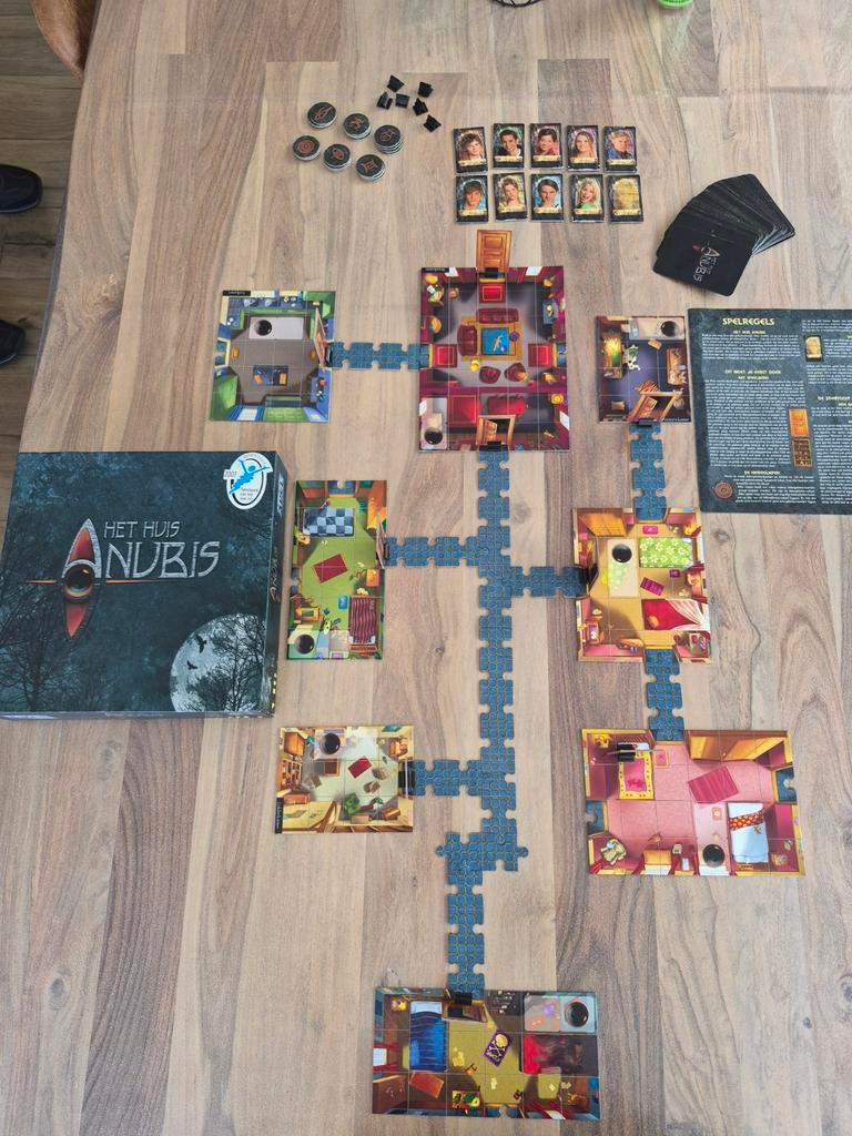 Spel - Het huis van Anubis, Een of twee spelers, Ophalen, Zo goed als nieuw, Studio 100
