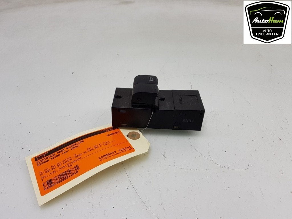 COMMUTATEUR VITRES ELECTRIQUES Nissan Micra (K12), Dhr. J. Ham, Administratie@autoham.nl, Utilisé, Nissan