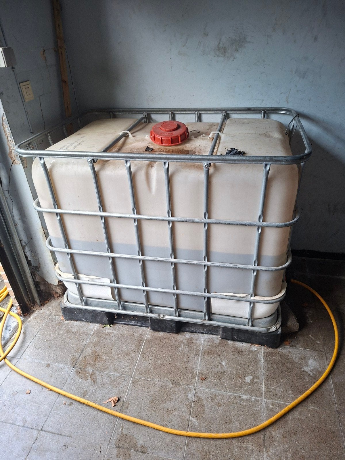 watervat ibc 600 L, Tuin en Terras, Ophalen of Verzenden