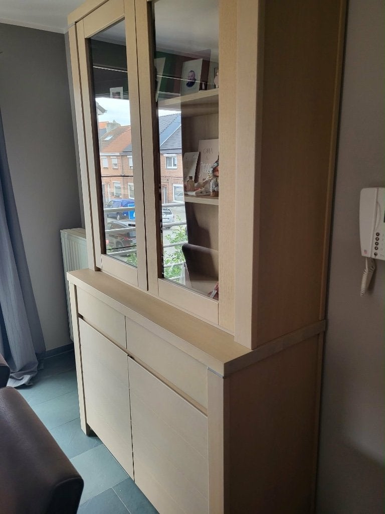 Complete eetplaats te koop, Huis en Inrichting, Ophalen, Gebruikt, Landelijk, 4 tot 6 stoelen