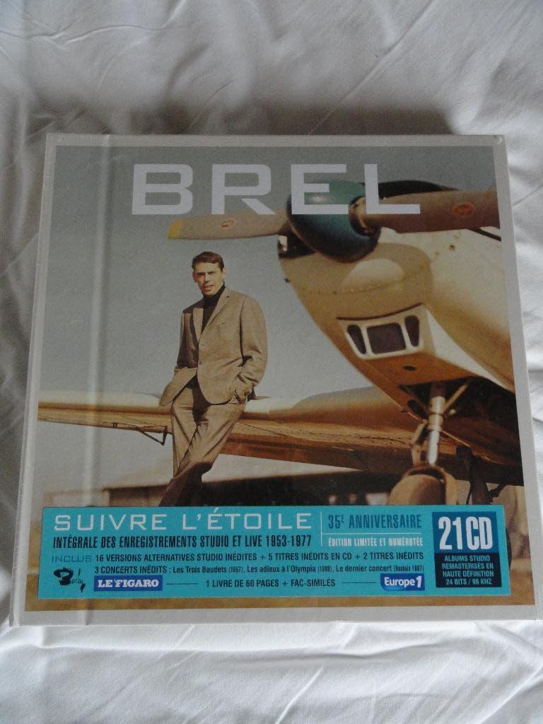 Jacques BREL COFFRET, Enlèvement ou Envoi, Neuf, dans son emballage, Coffret