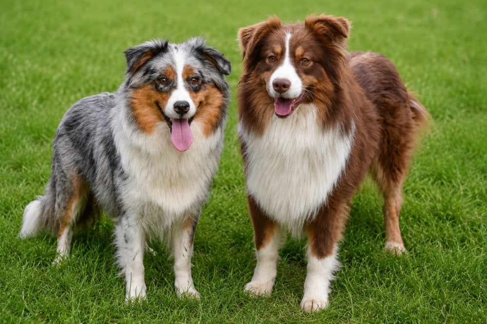 Australische Herder pups te koop, Dieren en Toebehoren, Parvo, België, 8 tot 15 weken, Meerdere