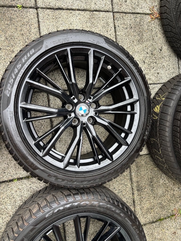 Jantes BMW 18" hiver 796 série 3 2 4 225 45 18 G20 G21, Autos : Pièces & Accessoires, Pneus et Jantes, Pneus hiver, Véhicule de tourisme