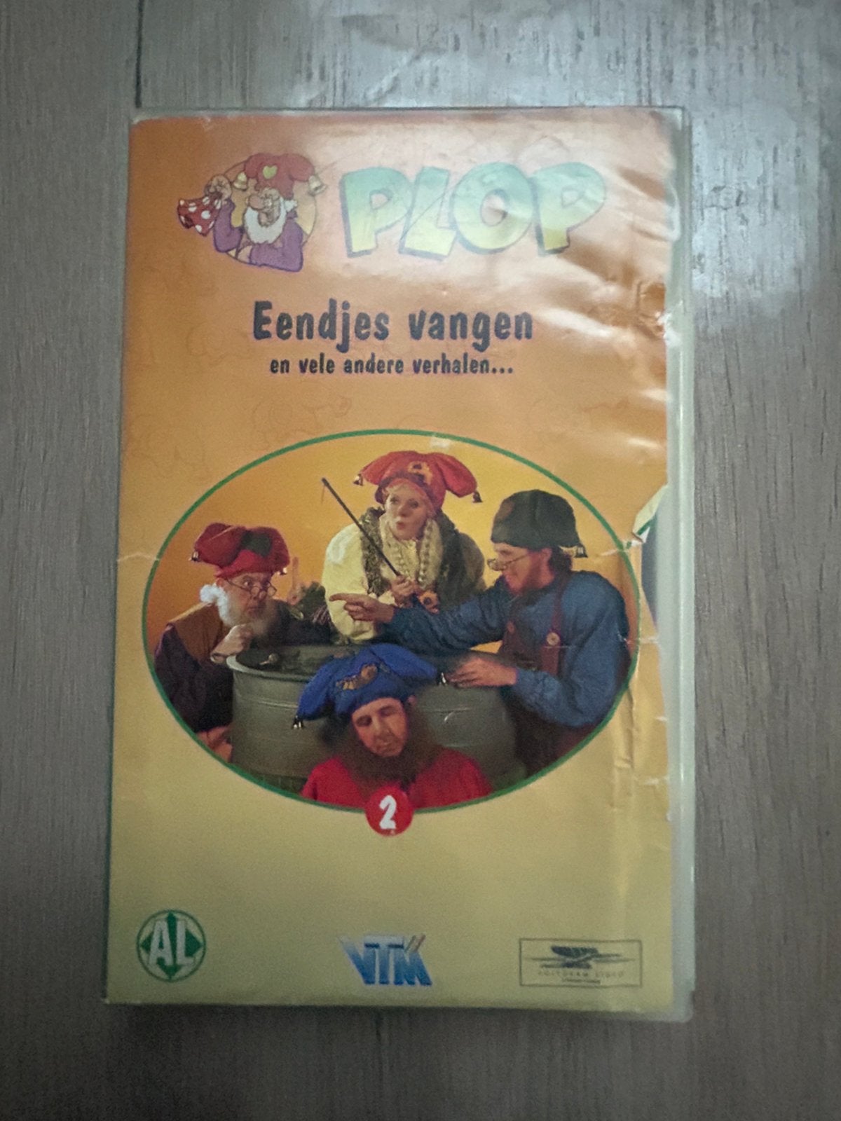 plop vhs Eendjes vangen, Ophalen, VHS