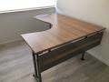 te koop hoekbureau, Ophalen, 160 cm, Gebruikt, Hout