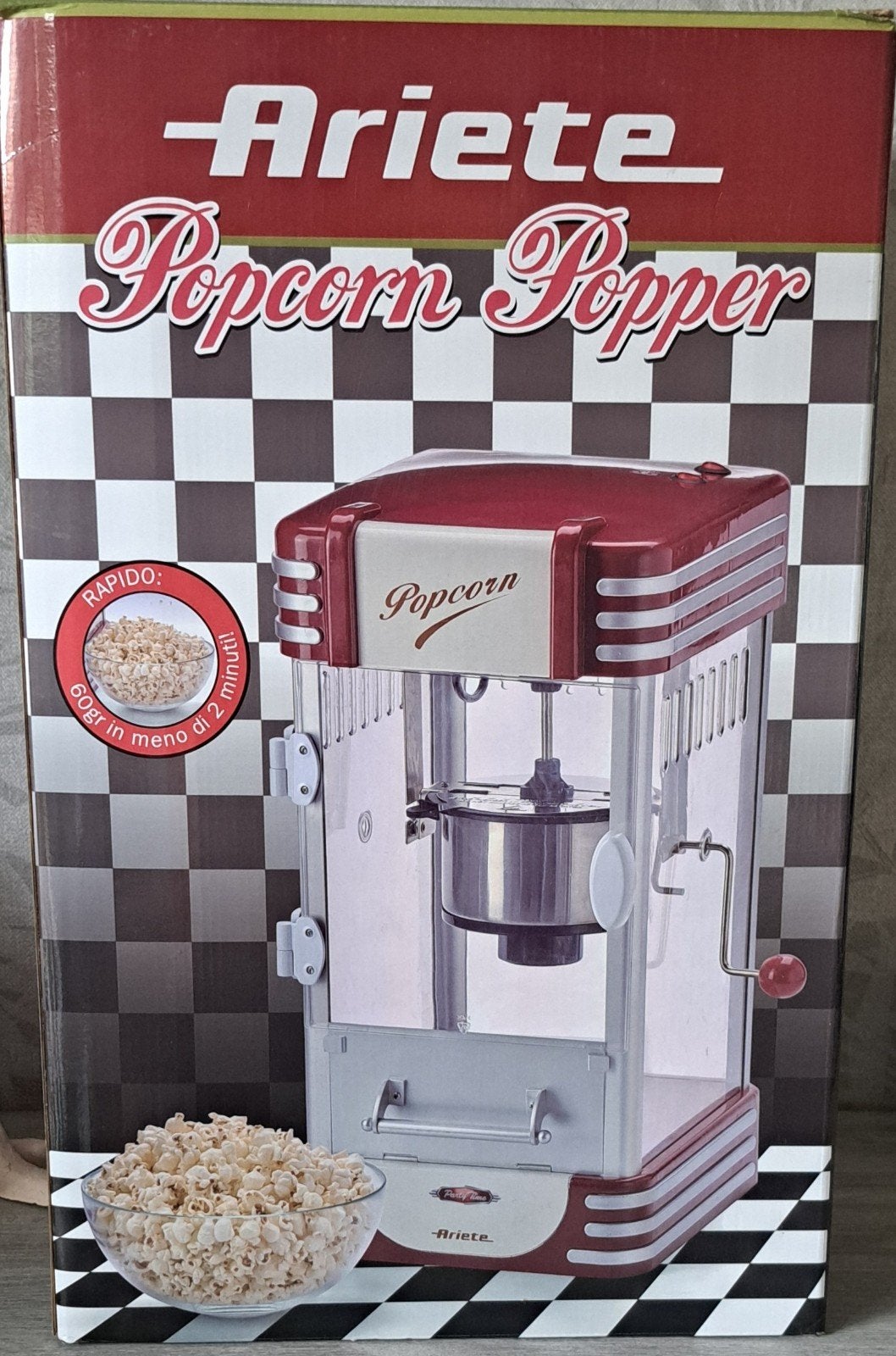 Ariete popcorn maker, Huis en Inrichting, Keuken | Keukenbenodigdheden, Ophalen