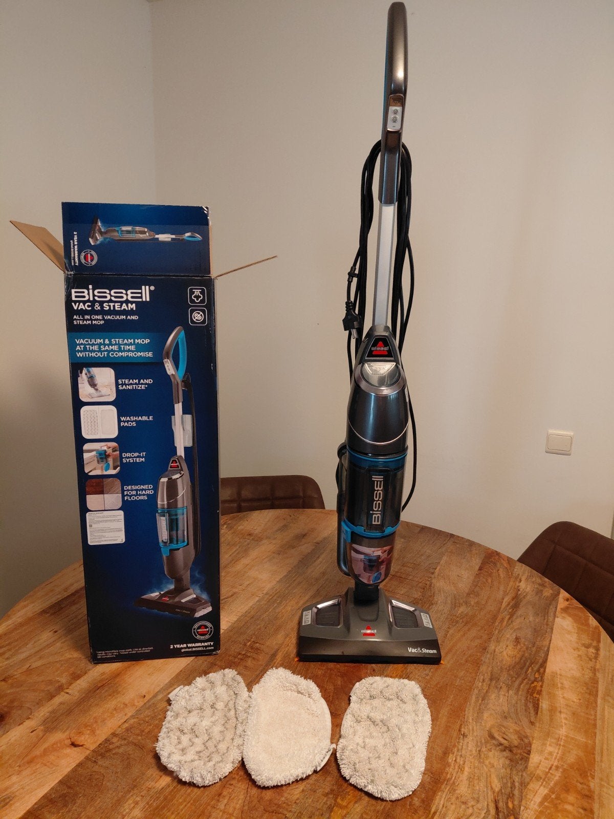 bissel stomen en stofzuigen in een nieuwstaat, Electroménager, Aspirateurs, Enlèvement