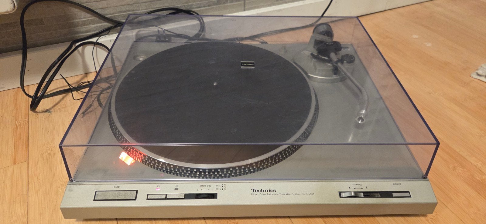 Technics SL D202. Platenspeler. Japan., Audio, Tv en Foto, Ophalen, Gebruikt, Platenspeler, Technics