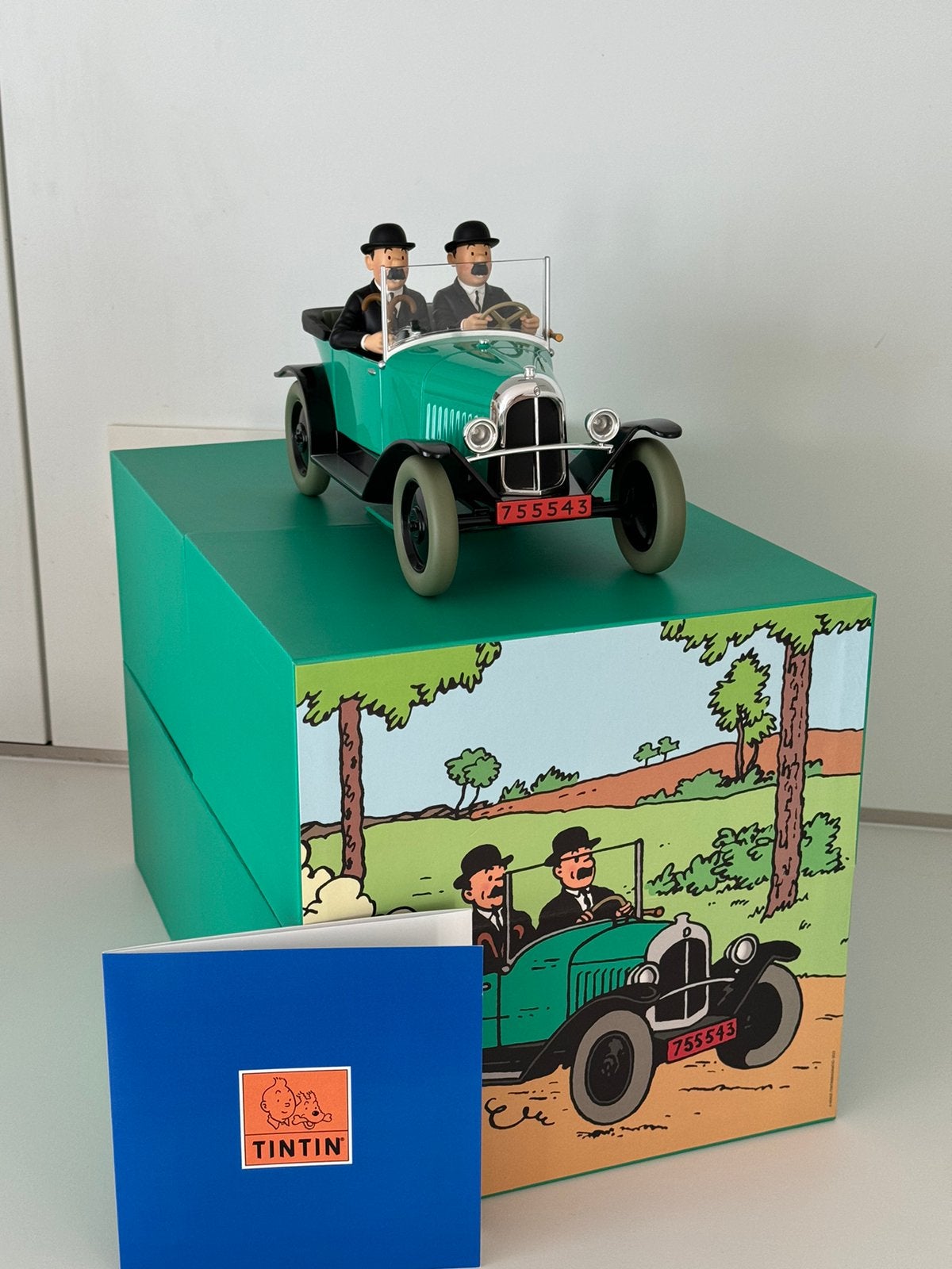 La trefle des dupondts 1/12 moulinsart tintin, Enlèvement ou Envoi, Tintin, Comme neuf