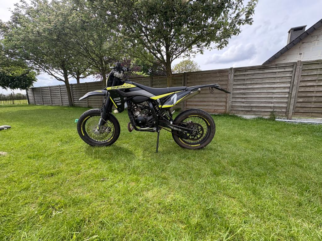 Sherco 50 cc, Enlèvement ou Envoi, Comme neuf, 6 vitesses, 50 cm³