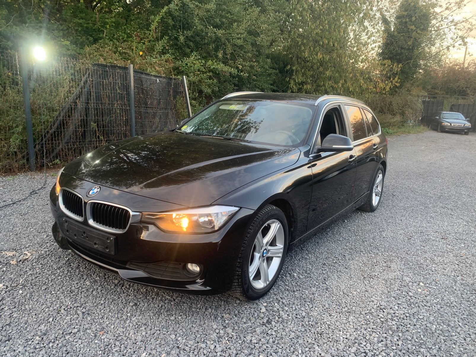 BMW 318d AUTOMAT – BOUWJAAR 2013, Autos, Cuir, Euro 5, Achat, Noir
