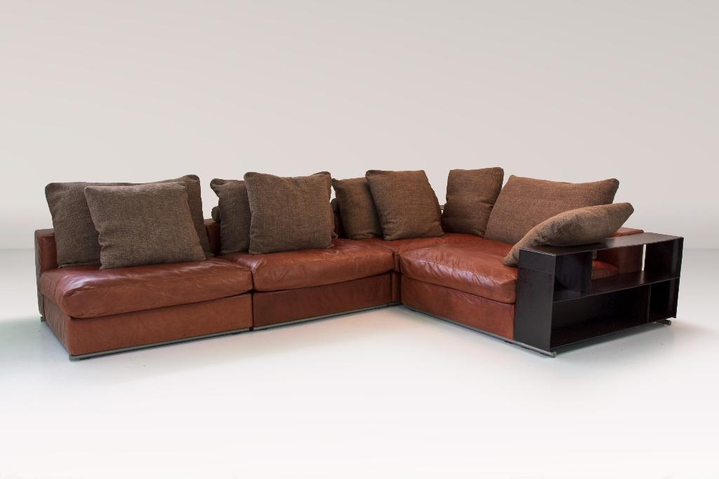 Flexform Groundpiece modulaire sofa, Antonio Citterio, Huis en Inrichting, Zetels | Zetels, Ophalen of Verzenden, Gebruikt, Vierpersoons of meer