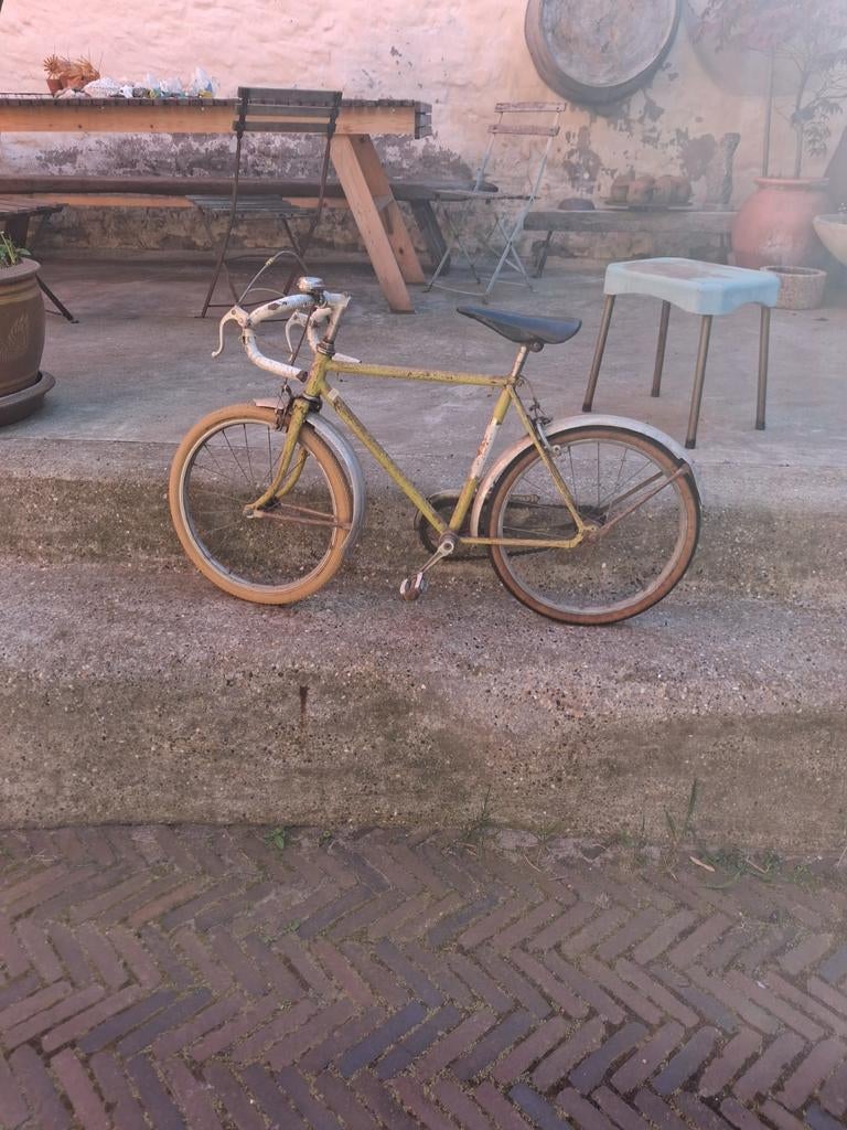 Koersfiets je, Ophalen