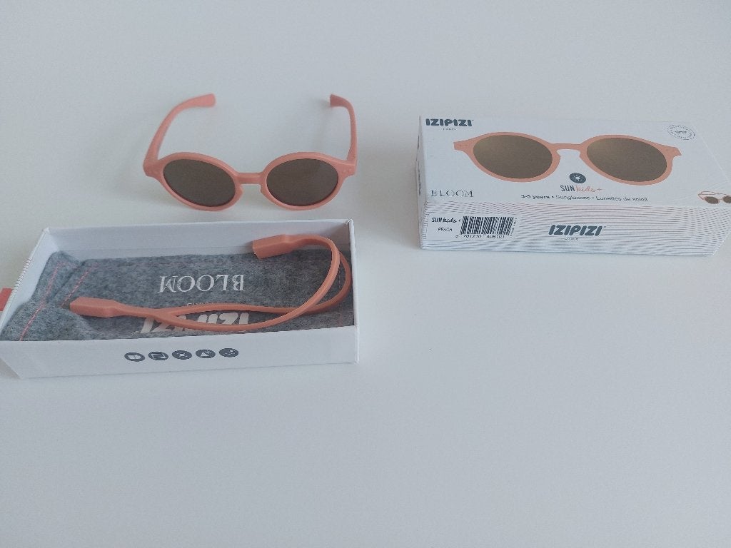 Izipizi zonnebril 3-5 jr peach, Enlèvement, Comme neuf, Izipizi