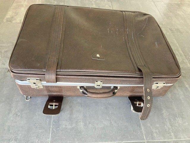 Vintage koffer / valies (75 op 50 cm), Handtassen en Accessoires, Koffers, Ophalen, Overige materialen, Gebruikt, 45 tot 55 cm