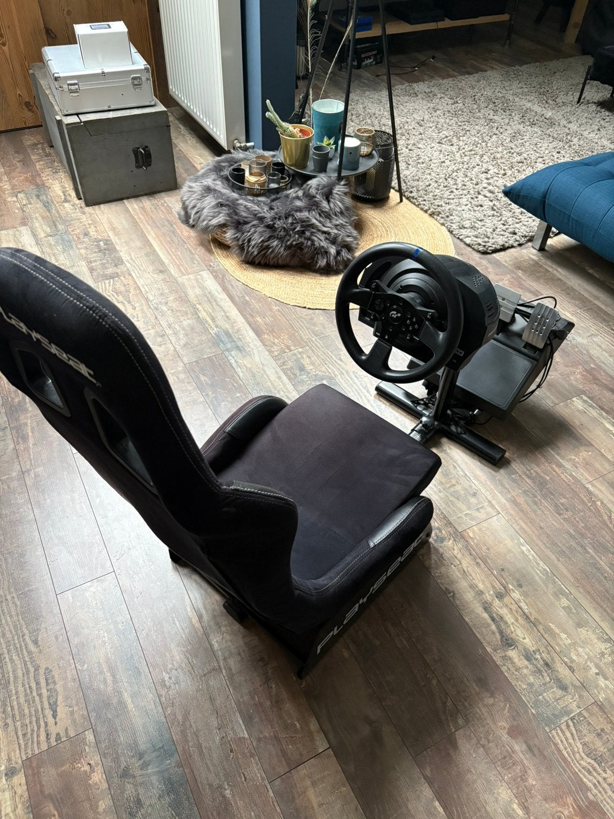 Playseat + thrustmaster T300 RS GT edition, Racestoel, Direct drive, Zo goed als nieuw, Playseat