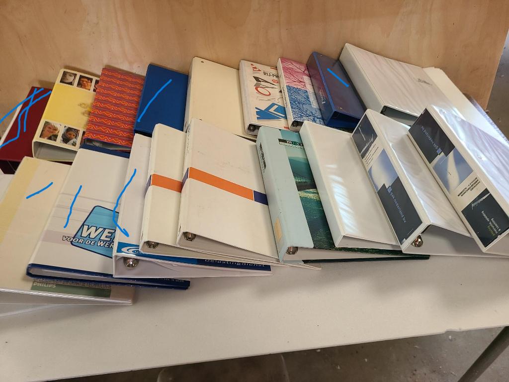 vele ringbanden of mappen, Enlèvement ou Envoi, Comme neuf