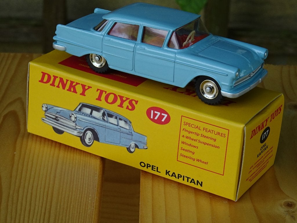 1960 Opel Kapitan - Dinky Toys par Atlas - 1/43, Enlèvement ou Envoi, Comme neuf, Voiture, Dinky Toys