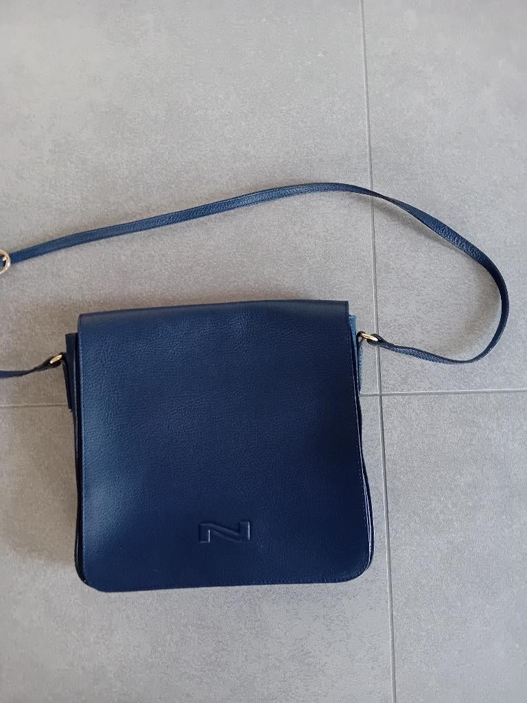 Nathan-Baume handtas, Ophalen, Zo goed als nieuw, Blauw, Handtas