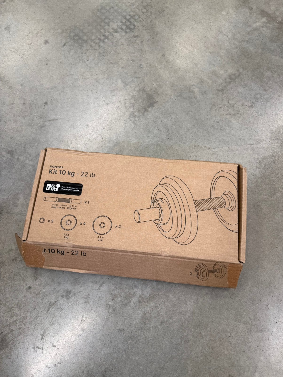 Dumbell 10 kg neuf !, Enlèvement, Comme neuf