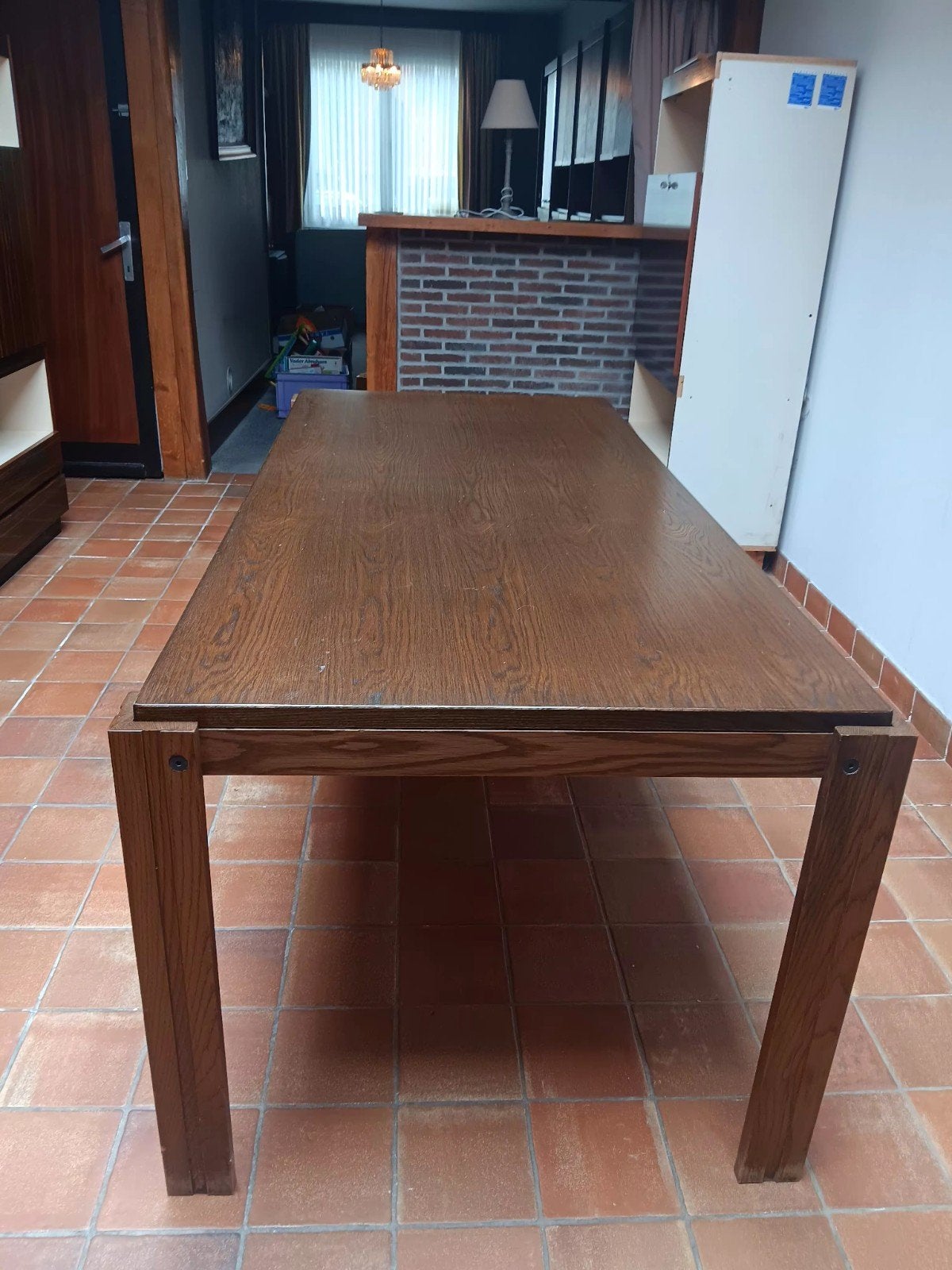 Eettafels., Ophalen