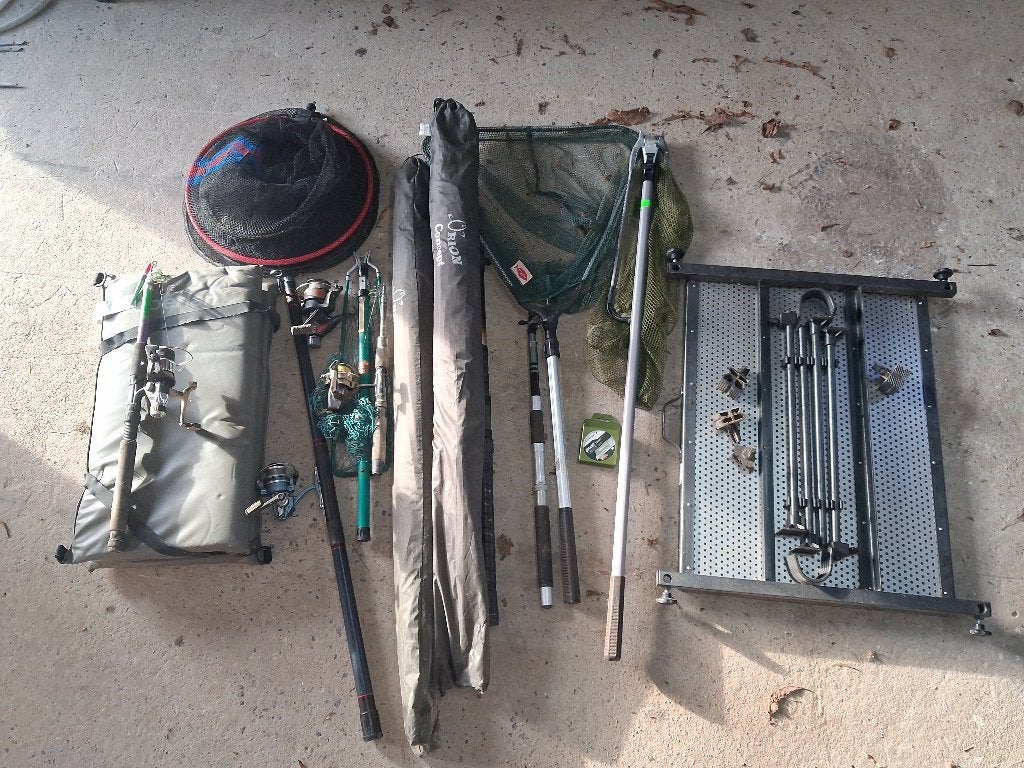 Lot de matériel divers de pêche, Enlèvement, Utilisé
