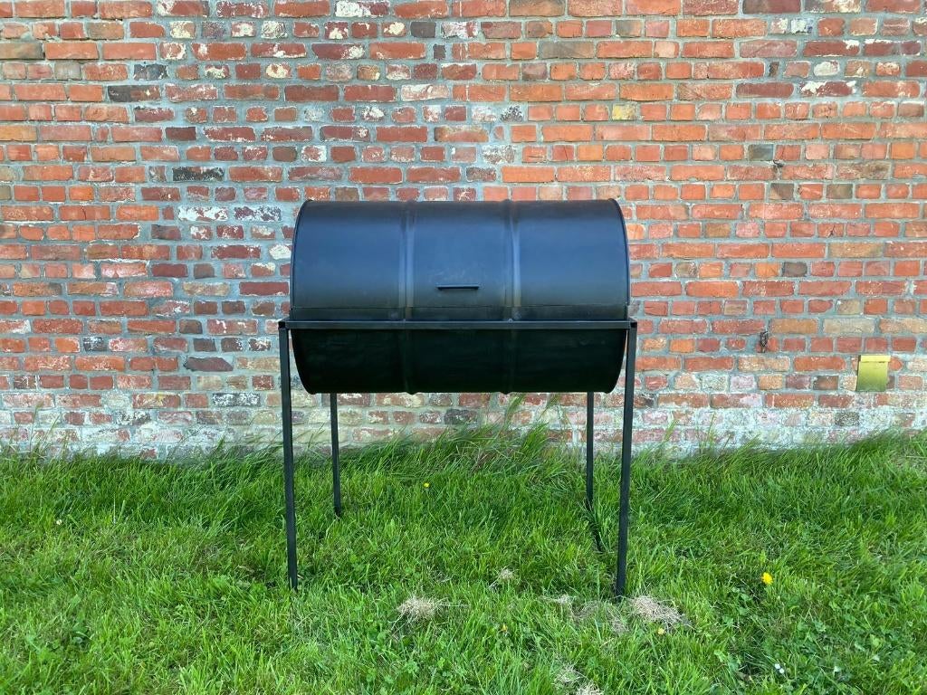 Handgemaakte BBQ, Tuin en Terras, Houtskoolbarbecues, Ophalen, Zo goed als nieuw