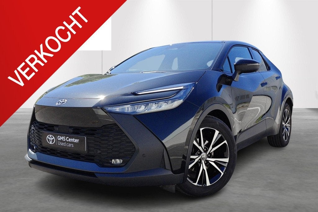 Toyota C-HR 1.8 Hybrid Dynamic Plus Mono-Tone E-CVT + Techno, Autos, Achat, 725 kg, Noir, 5 portes