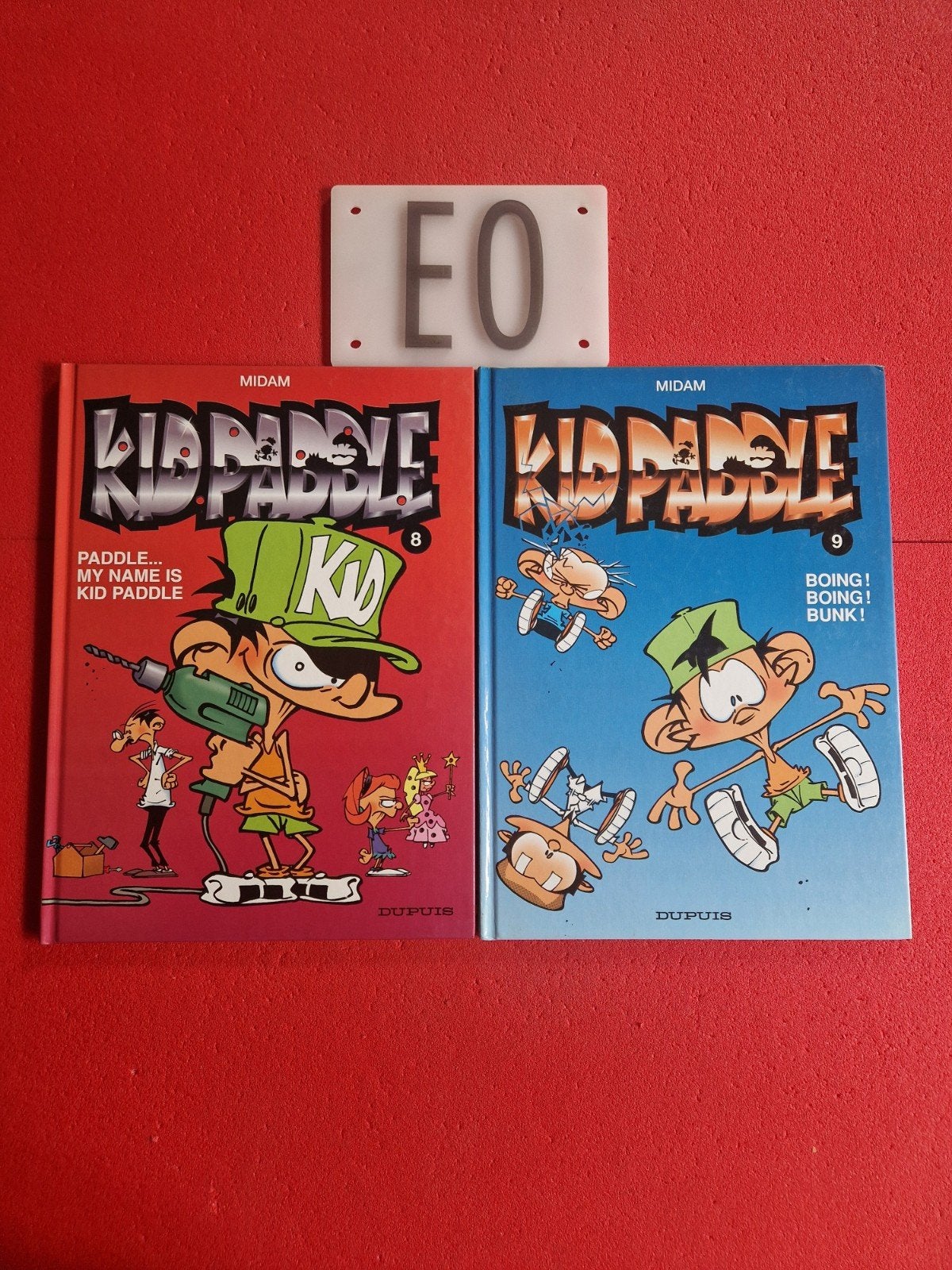 lot de 2 bd kid paddle 8 et 9,EO, Ophalen of Verzenden